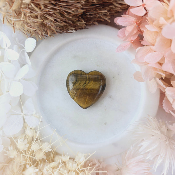 Tigers Eye Heart