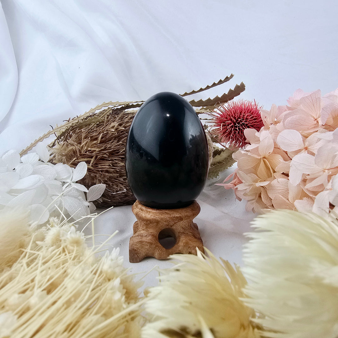 Black Obsidian Egg