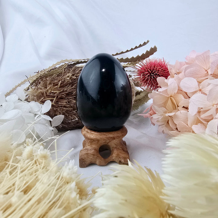Black Obsidian Egg