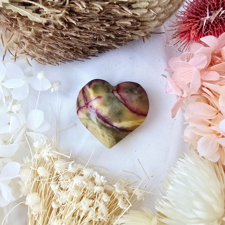 Mookaite Jasper Heart
