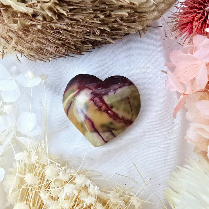 Mookaite Jasper Heart