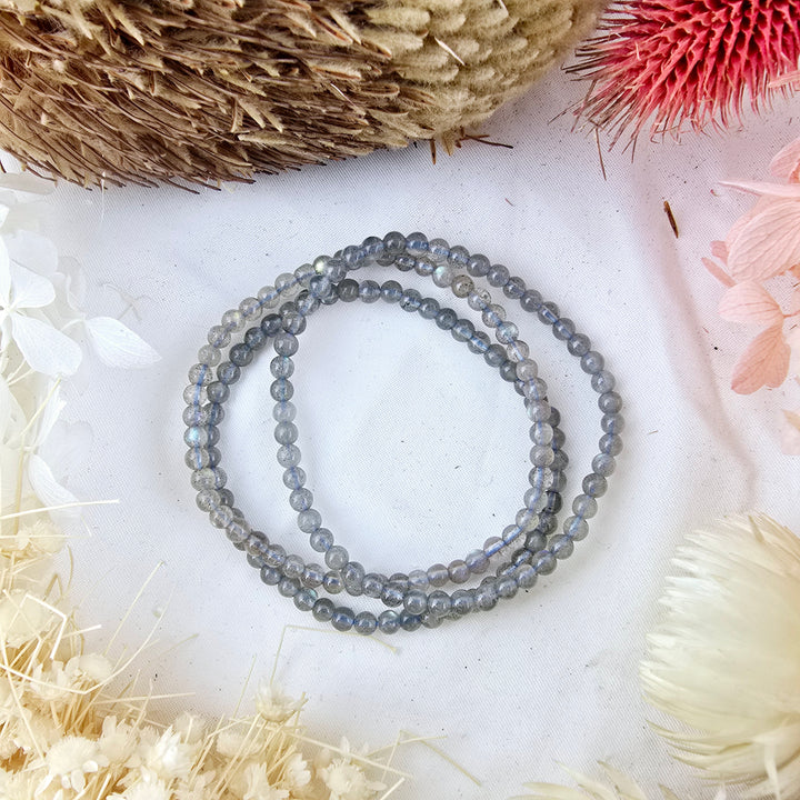 Labradorite Bracelet - 4mm