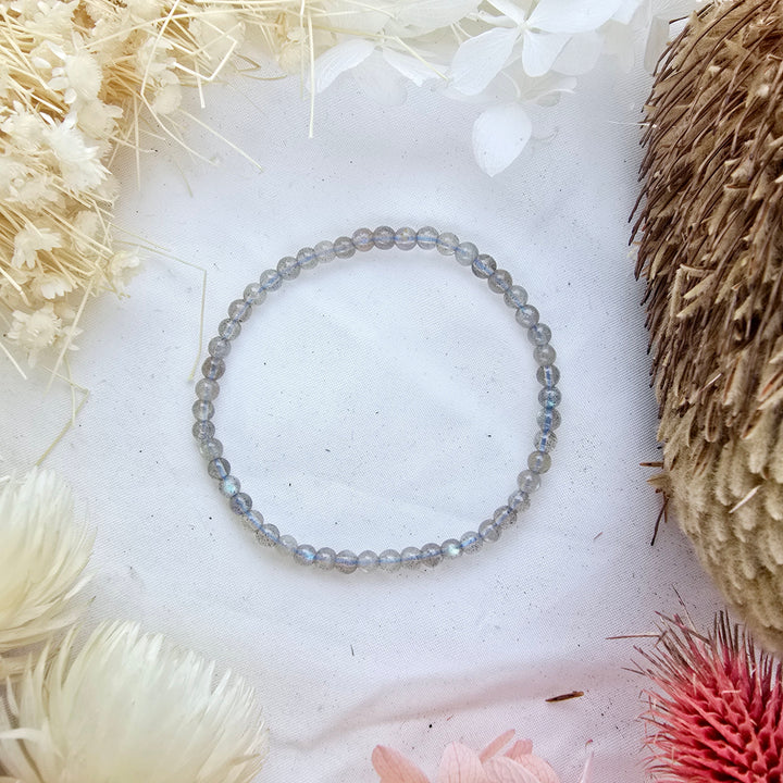 Labradorite Bracelet - 4mm