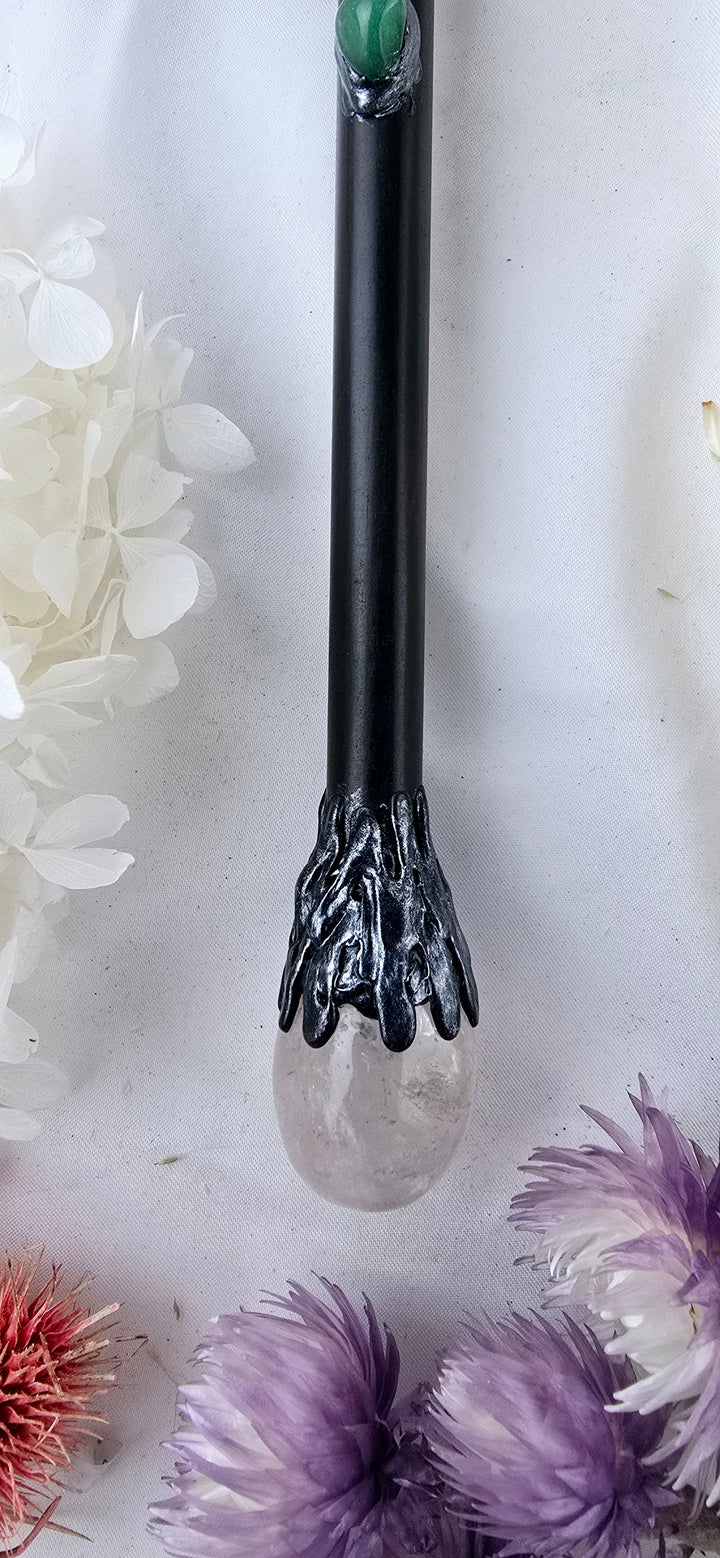 Clear Quartz Mermaid Wand