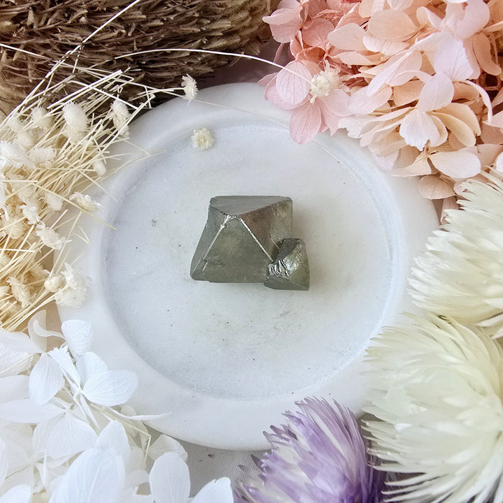Pyrite Octohedral Cluster