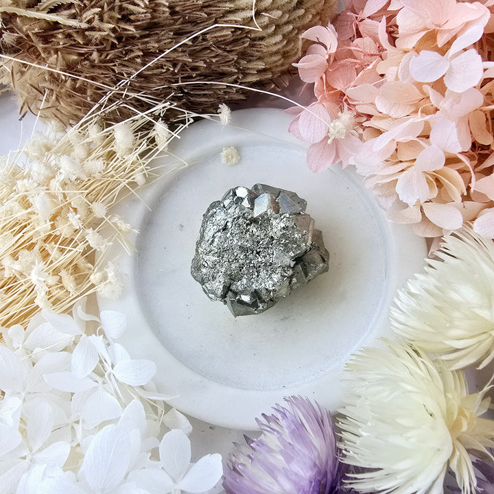 Pyrite Octohedral Cluster