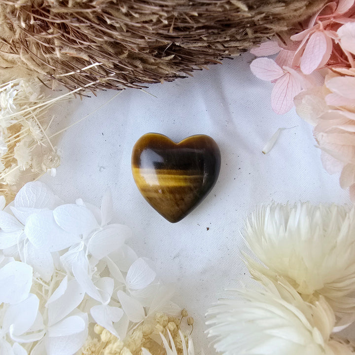 Tigers Eye Heart