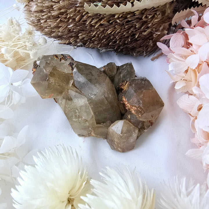 Kundalini Citrine Cluster Specimen