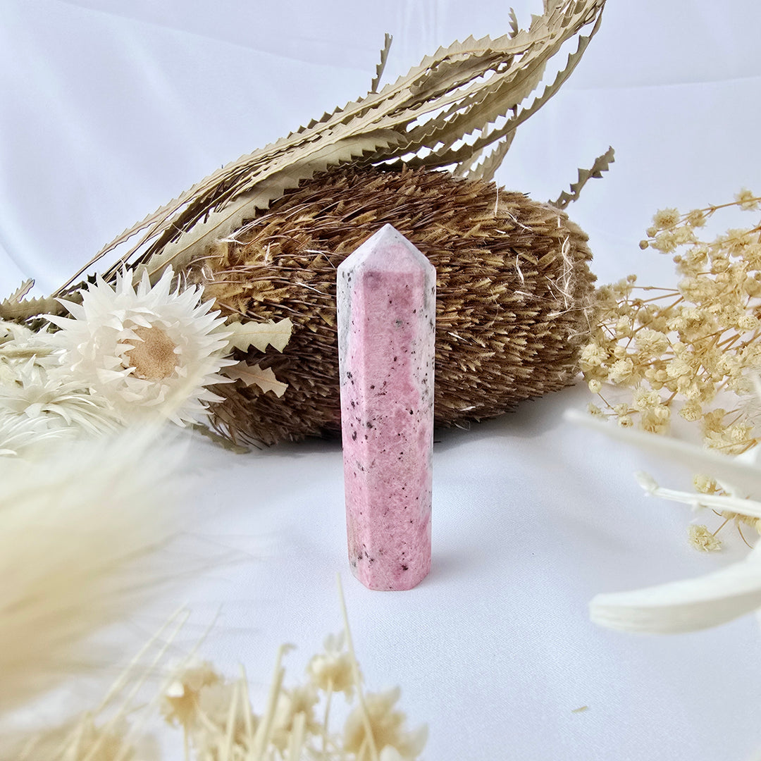 Rhodonite Peruvian Tower