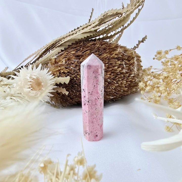 Rhodonite Peruvian Tower