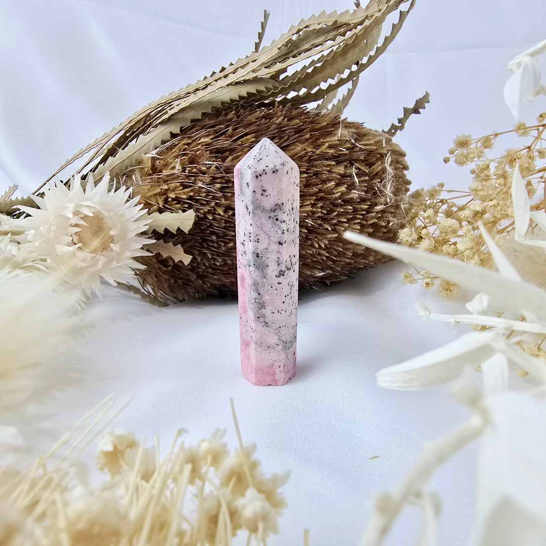 Rhodonite Peruvian Tower