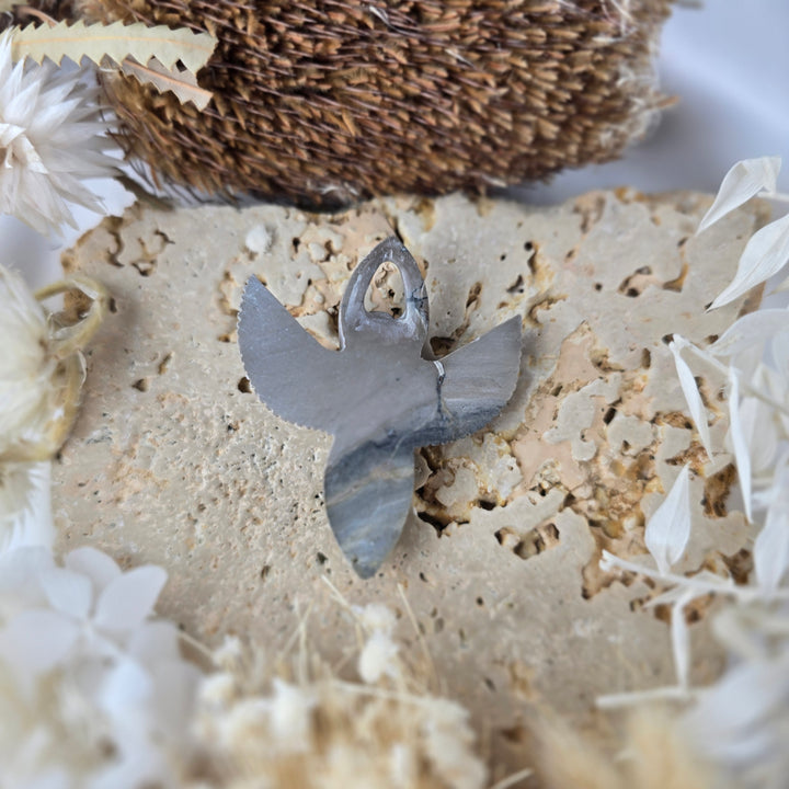 Bumble Bee Jasper Goddess Pendant
