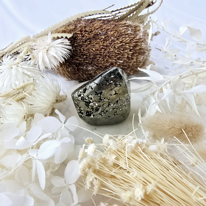 Pyrite Natural Tower