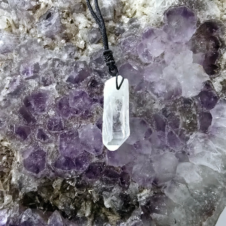 Clear Quartz Natural Pendant