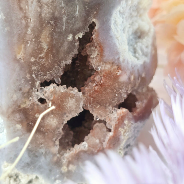 Pink Amethyst Druzy Tower