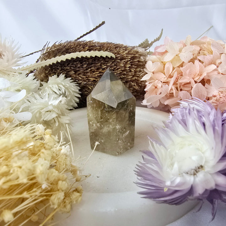 Smoky Citrine Phantom Tower