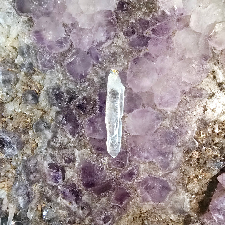 Clear Quartz Natural Pendant