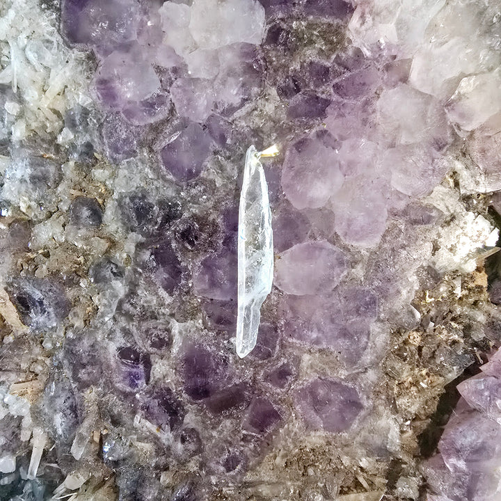 Clear Quartz Natural Pendant