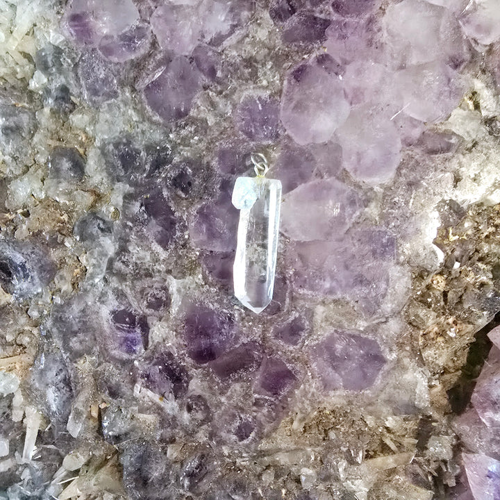Clear Quartz Natural Pendant