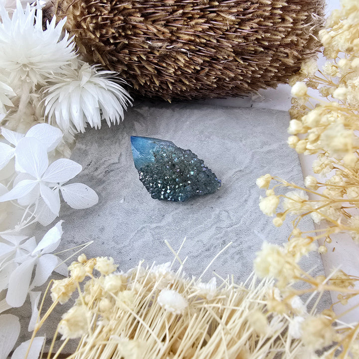 Aqua Aura Spirit Quartz