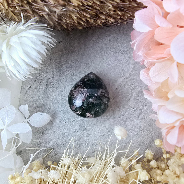 Lodolite Garden Quartz Pendant