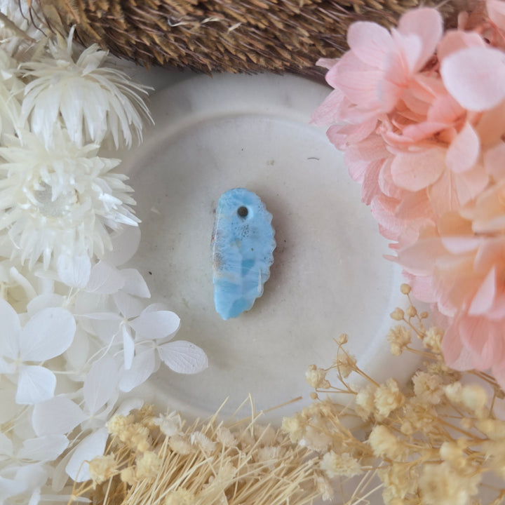 Larimar Angel Wing Pendant