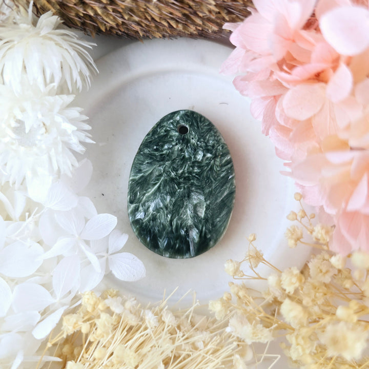 Seraphinite Mermaid Pendant