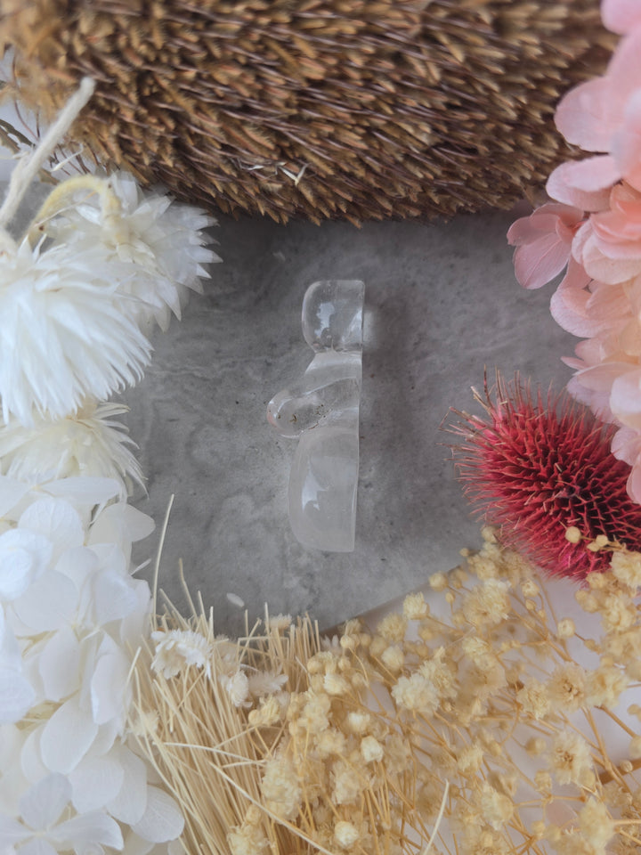 Clear Quartz Goddess Pendant