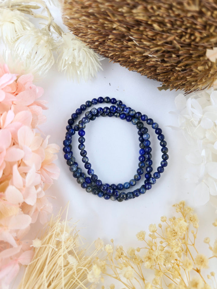 Lapis Lazuli Bracelet - 4mm #2