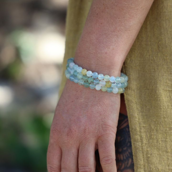 Aquamarine Bracelets -  5mm