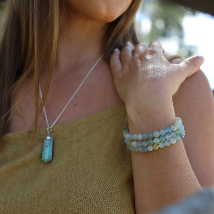 Aquamarine Bracelets -  5mm