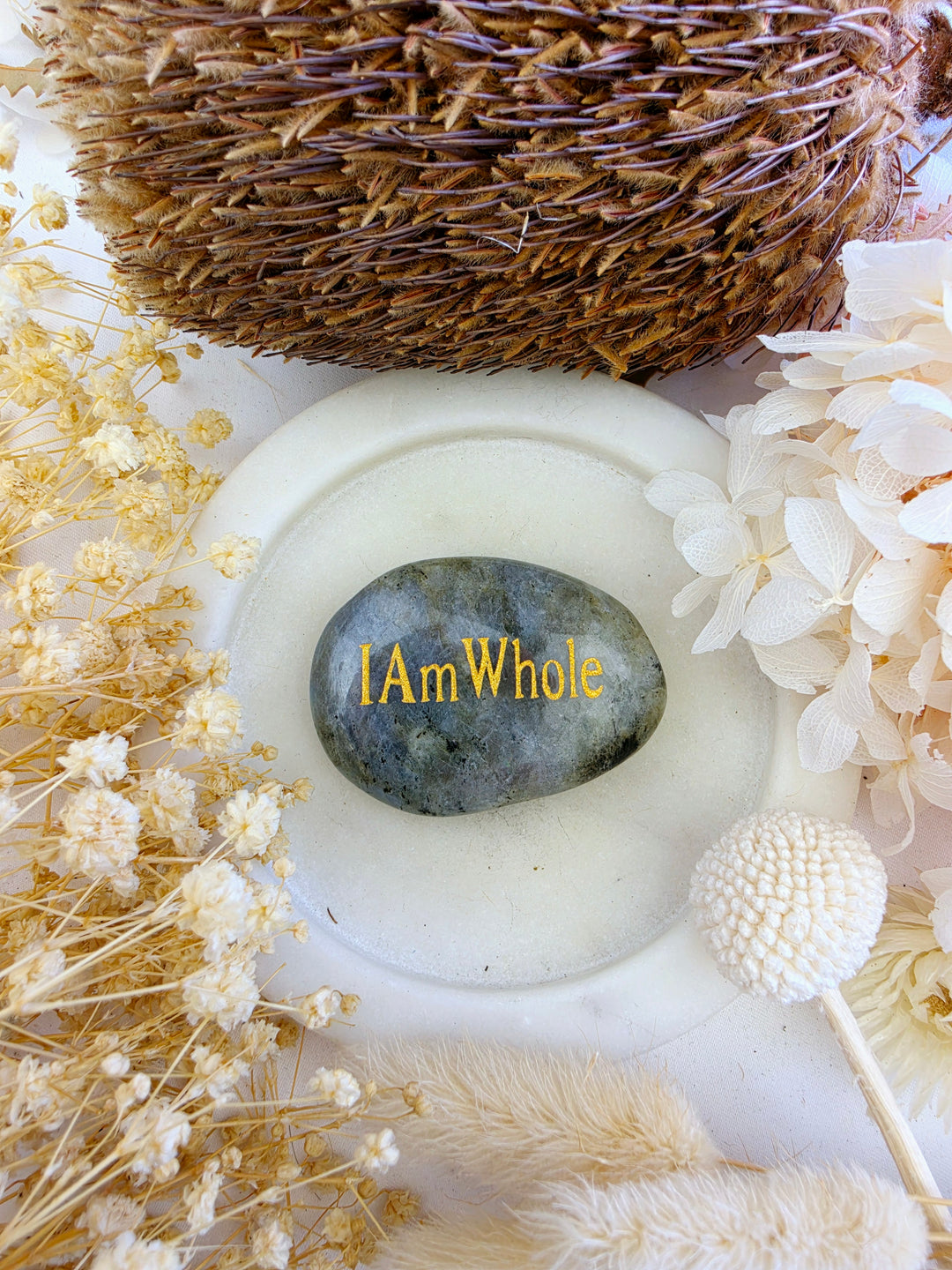 I Am Whole — Labradorite Affirmation Crystal