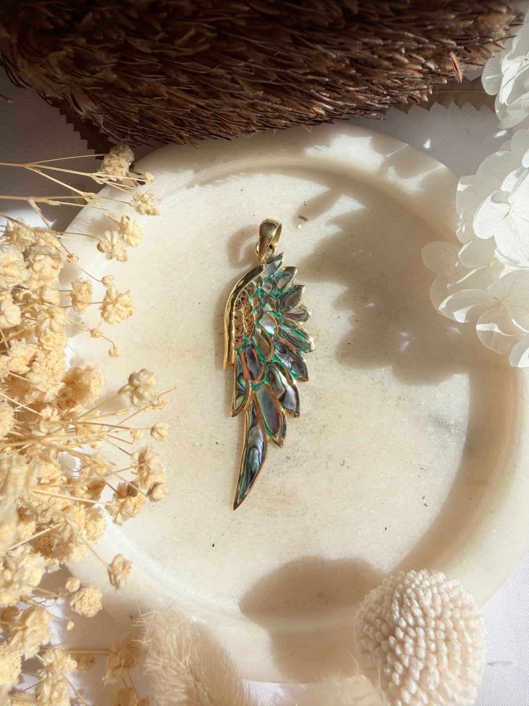 Anahata Spirit Wing Pendant