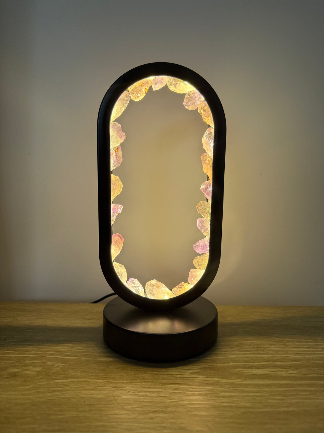 Amethyst Star Gate Lamp