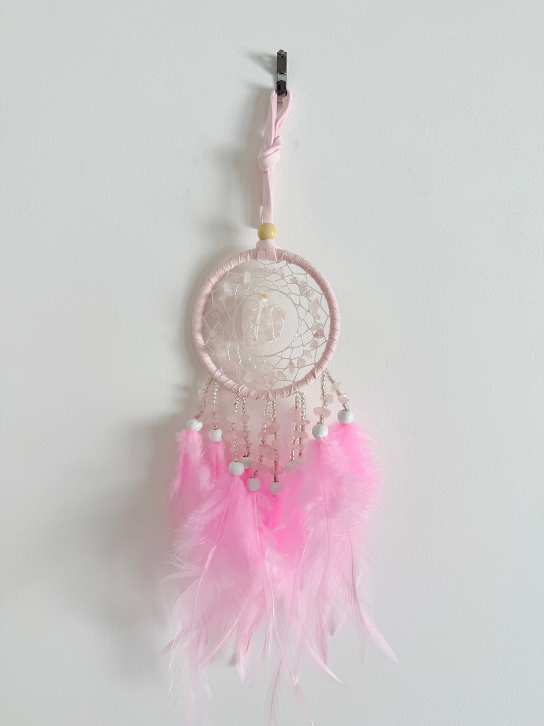Rose Quartz Dream Catcher