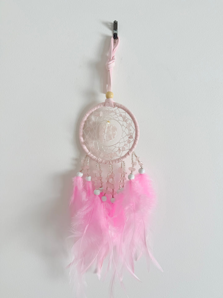Rose Quartz Dream Catcher