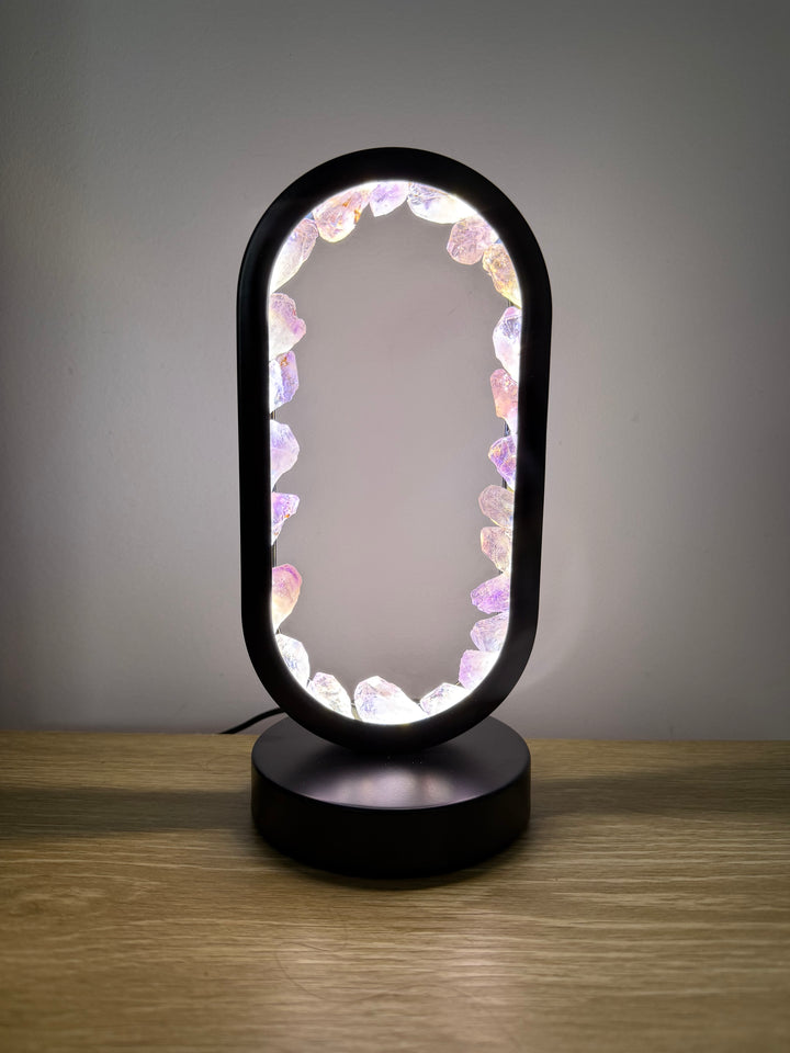 Amethyst Star Gate Lamp