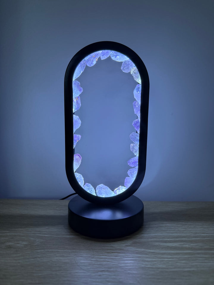 Amethyst Star Gate Lamp