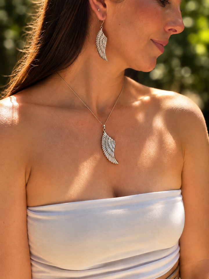 Divine Goddess Silver Pendant