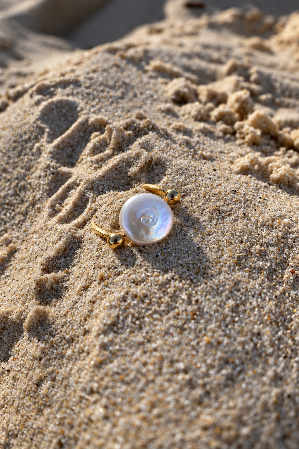 Moonlit Pearl Ring
