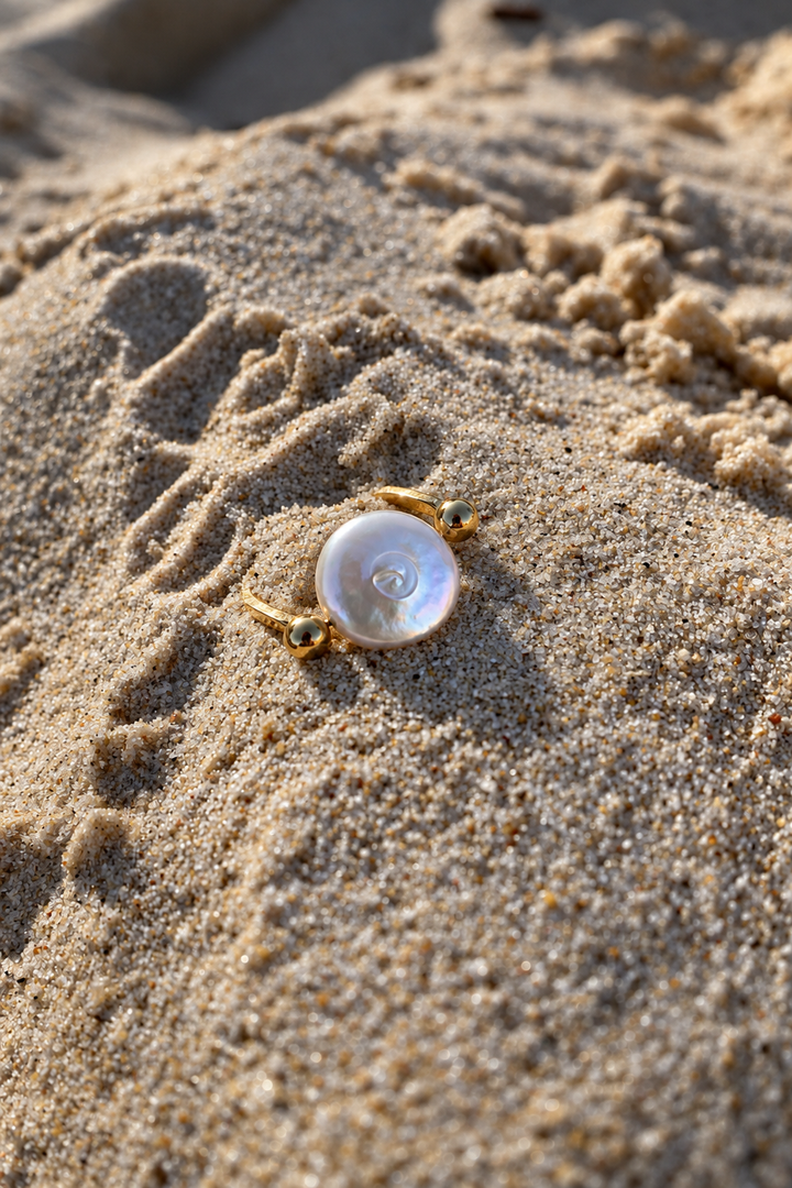 Moonlit Pearl Ring