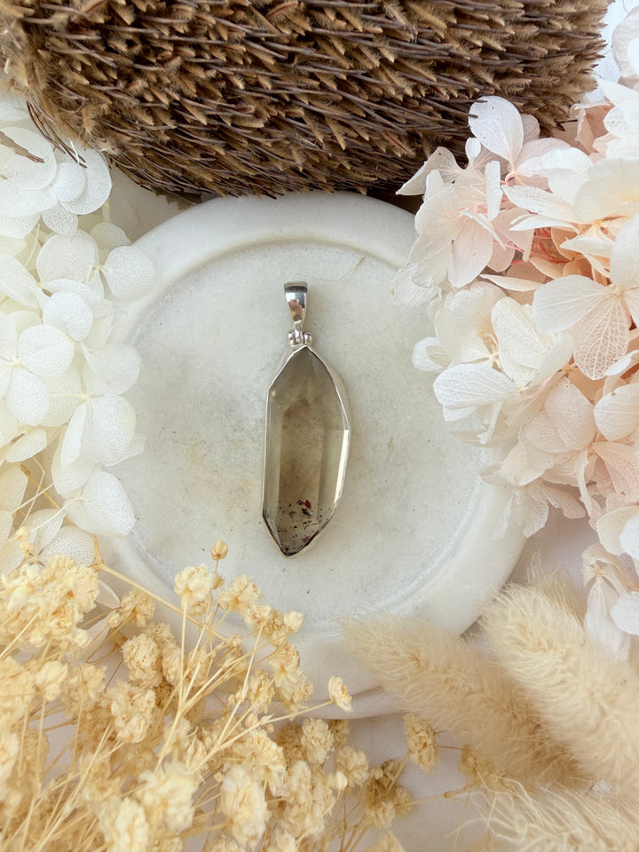 Citrine (Natural) Silver Pendant