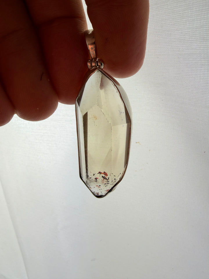 Citrine (Natural) Silver Pendant