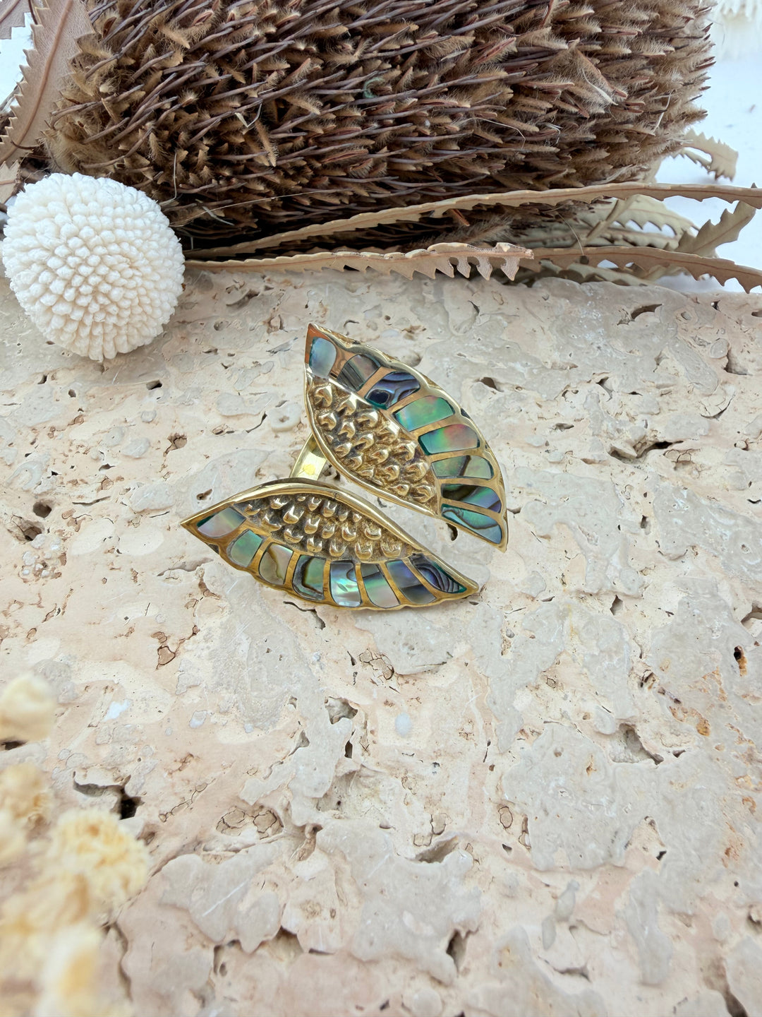 Anahata Ocean Wing Ring