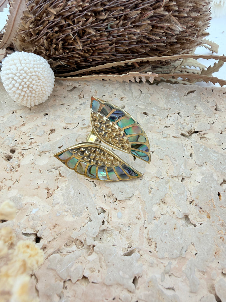 Anahata Ocean Wing Ring