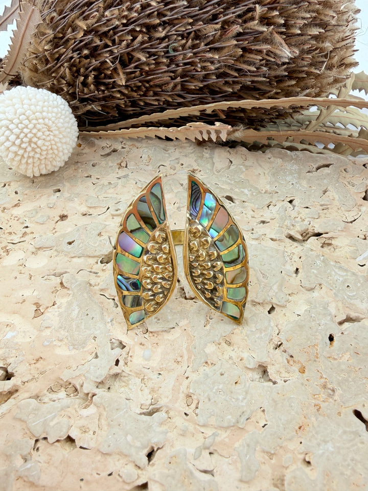 Anahata Ocean Wing Ring