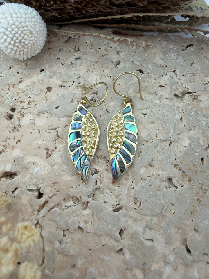 Anahata Ocean Wing Earrings