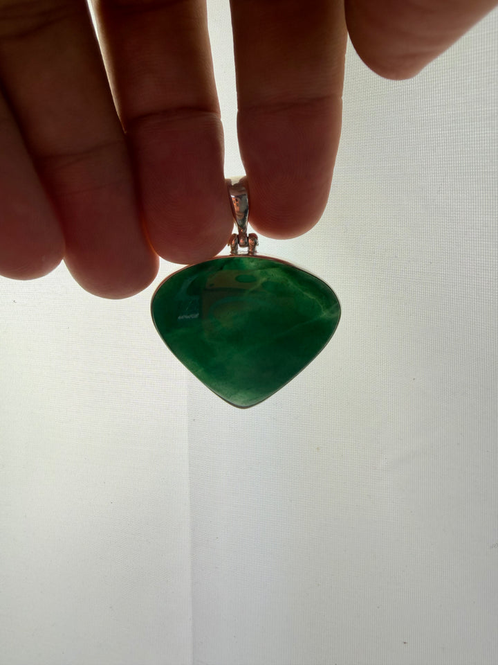 Jade Silver Pendant