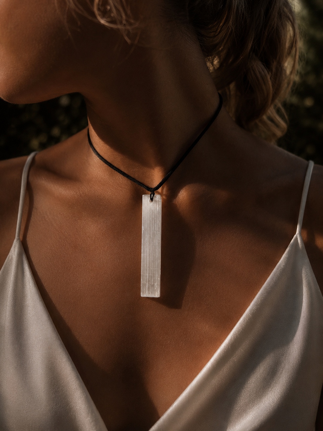 Selenite Purity Pendant