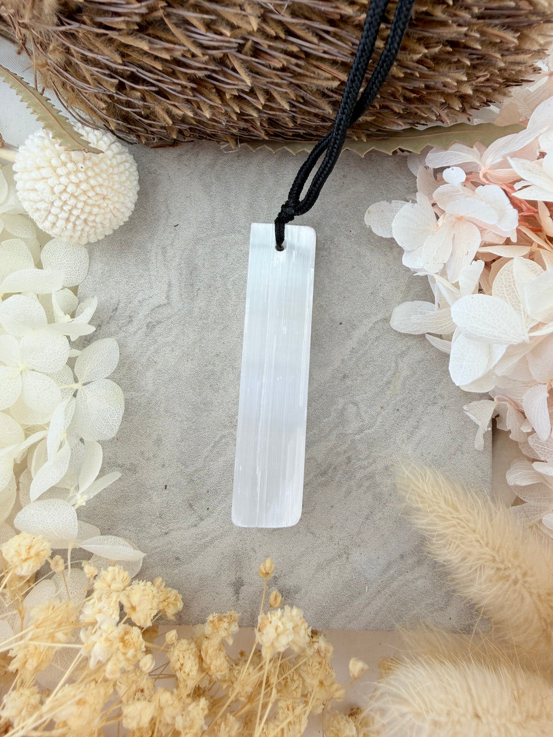 Selenite Purity Pendant